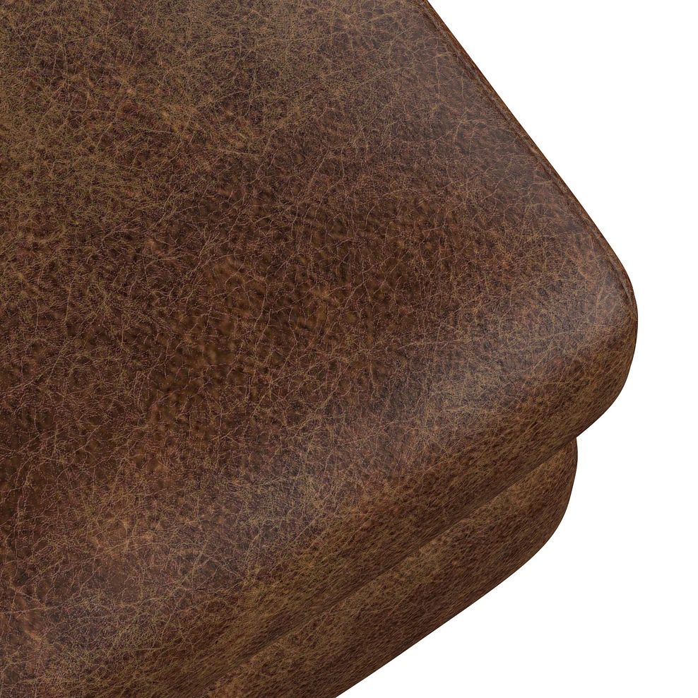 Emerson Storage Footstool in Ranch Dark Brown Fabric 6