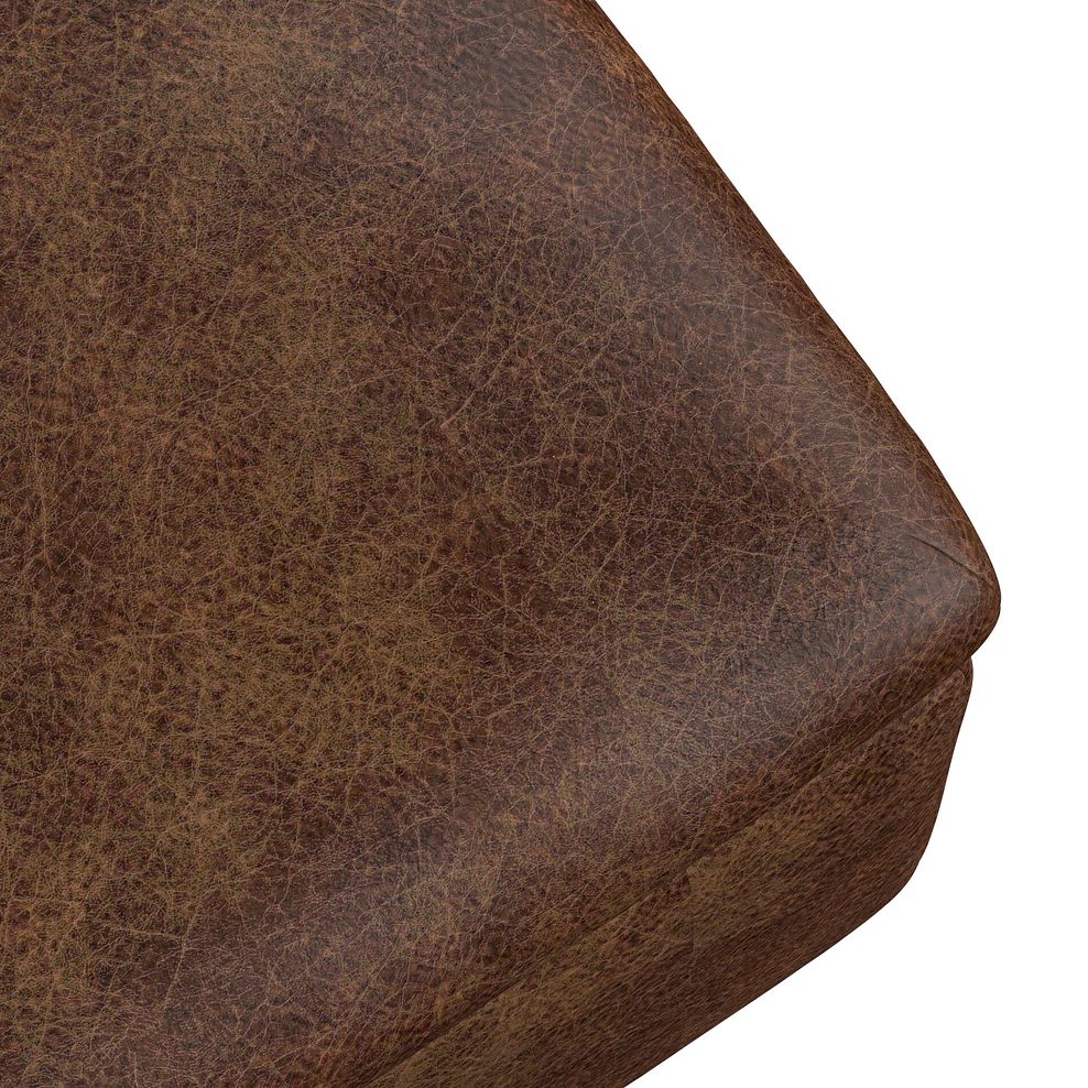 Emerson Storage Footstool in Ranch Dark Brown Fabric 6