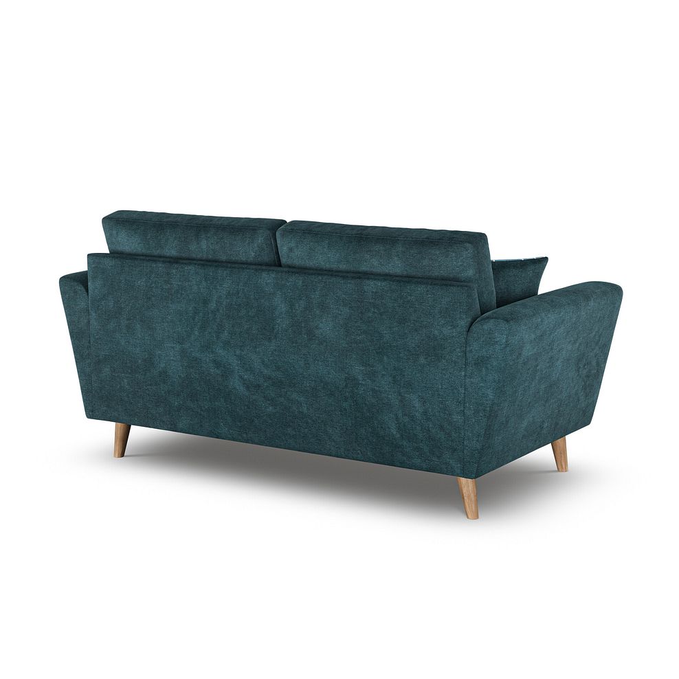 Emery 2 Seater Sofa in Deep Water Fabric 4