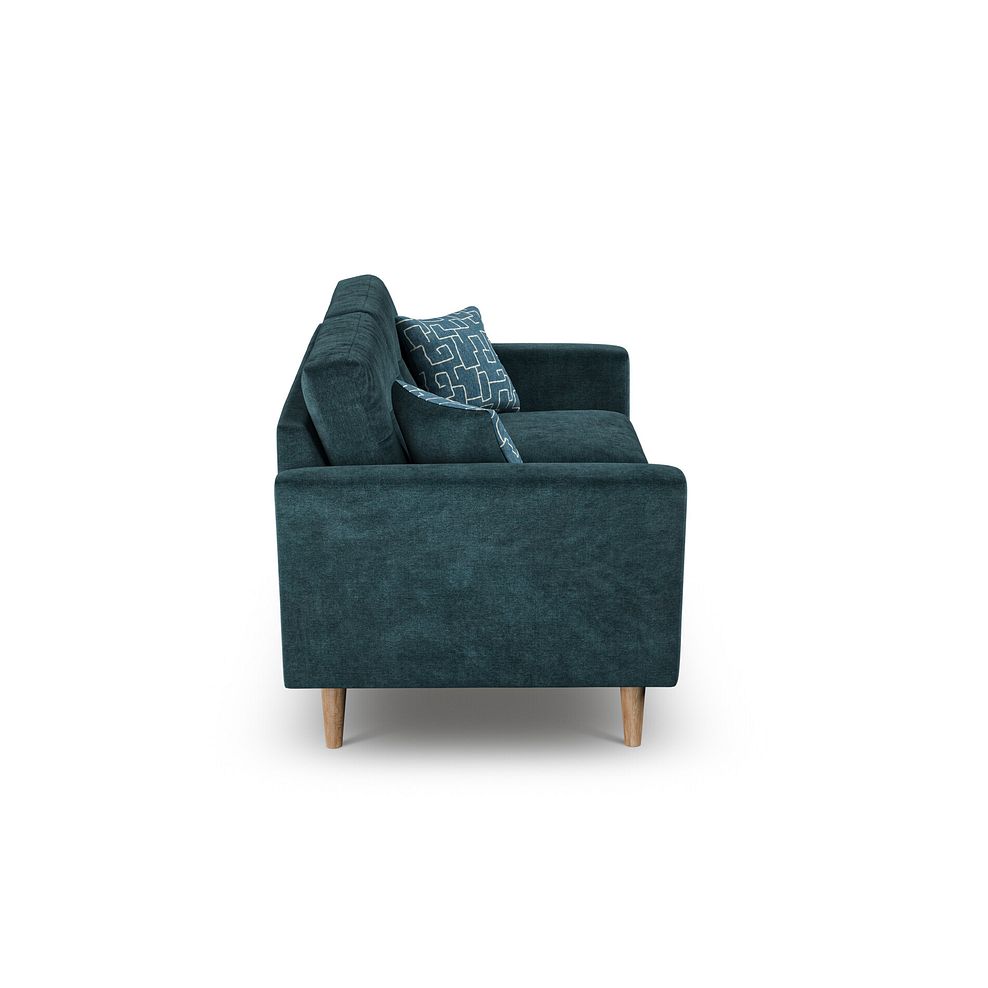 Emery 2 Seater Sofa in Deep Water Fabric 3
