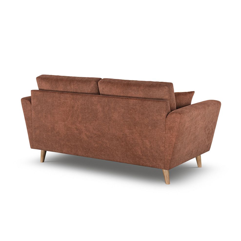 Emery 2 Seater Sofa in Freya Rust Fabric 4