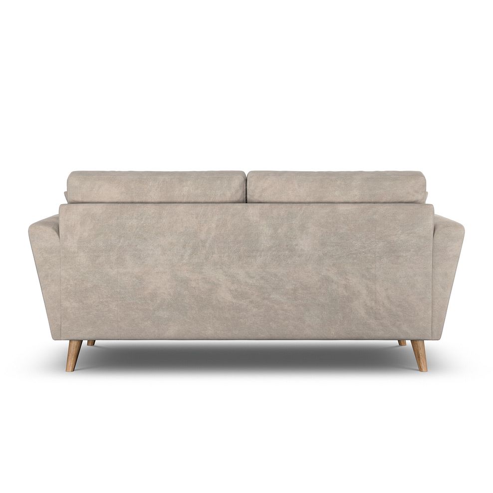 Emery 3 Seater Sofa in  Freya Oatmeal Fabric 5