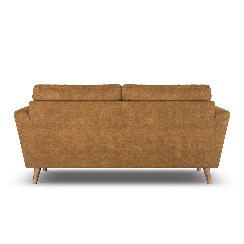 Emery 3 Seater Sofa in Freya Ochre Fabric 5