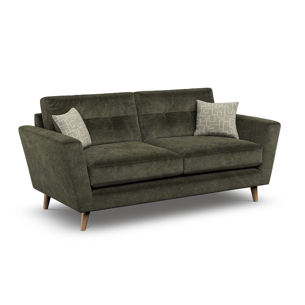 Emery 3 Seater Sofa in Freya Palmer Fabric 1