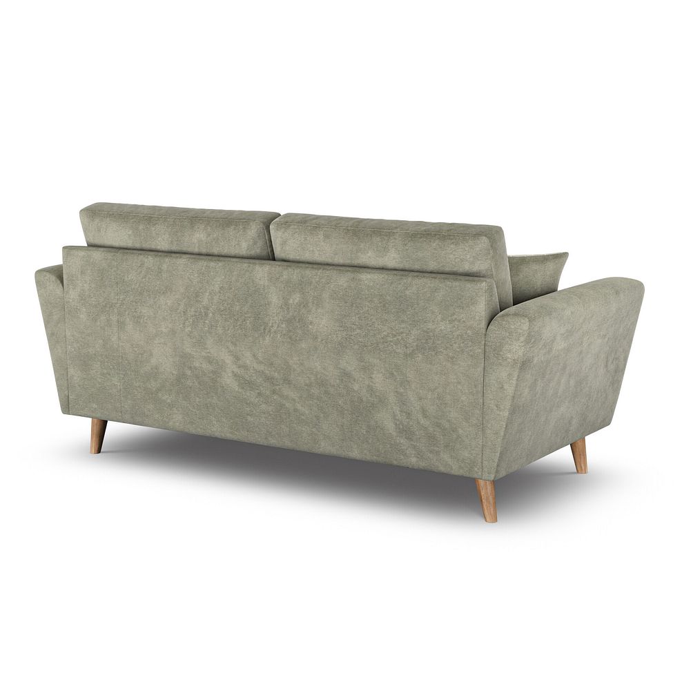 Emery 3 Seater Sofa in Freya Soft Fern Fabric 4