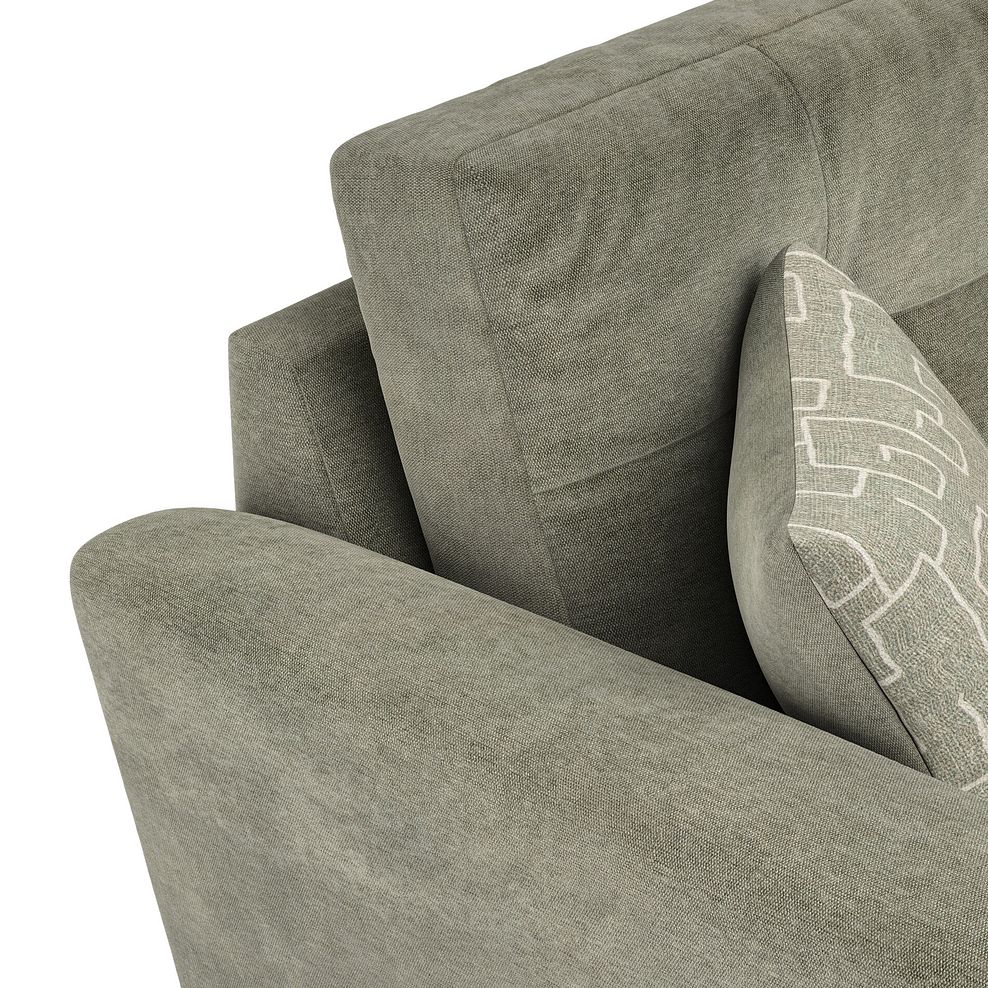 Emery 3 Seater Sofa in Freya Soft Fern Fabric 8