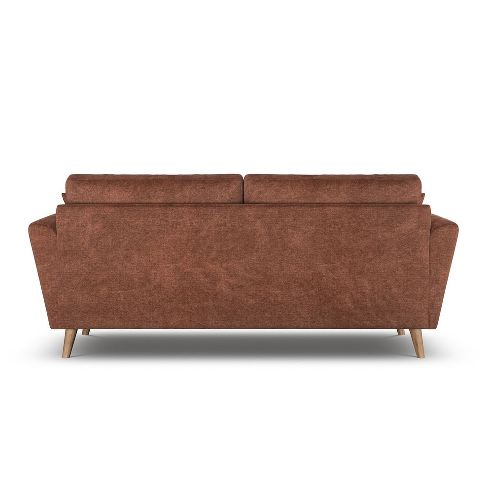 Emery 4 Seater Sofa in Freya Rust Fabric 5