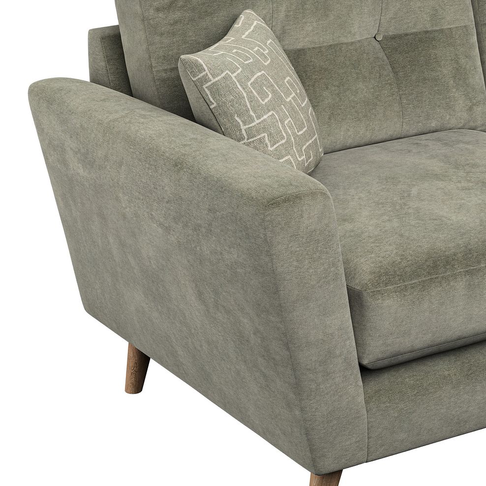 Emery 4 Seater Sofa in Freya Soft Fern Fabric 6