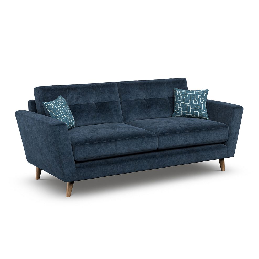 Emery 4 Seater Sofa in Freya Symphony Fabric 1