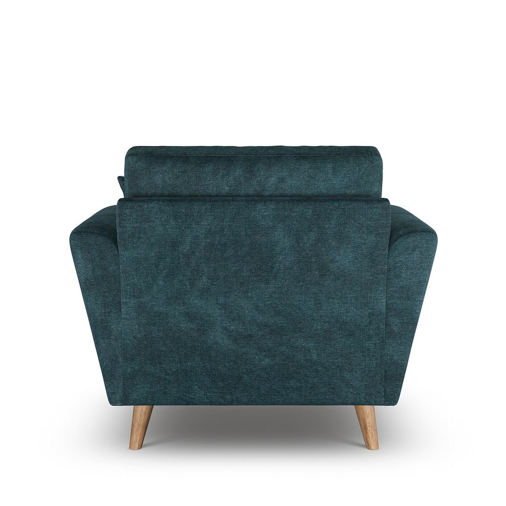 Emery Armchair in Deep Water Fabric 5