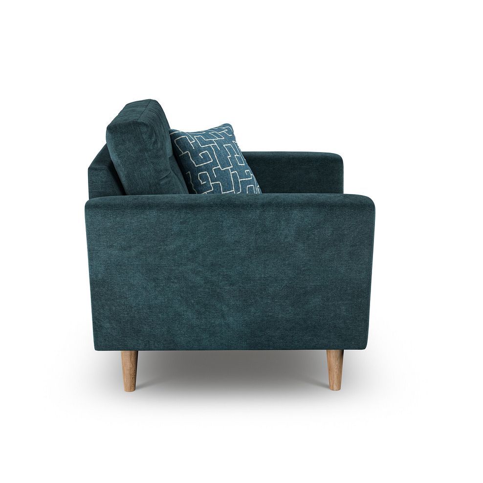 Emery Armchair in Deep Water Fabric 3
