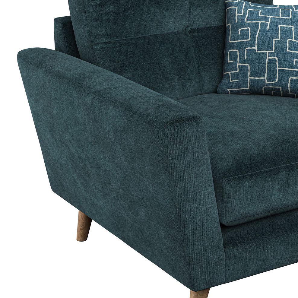 Emery Armchair in Deep Water Fabric 6