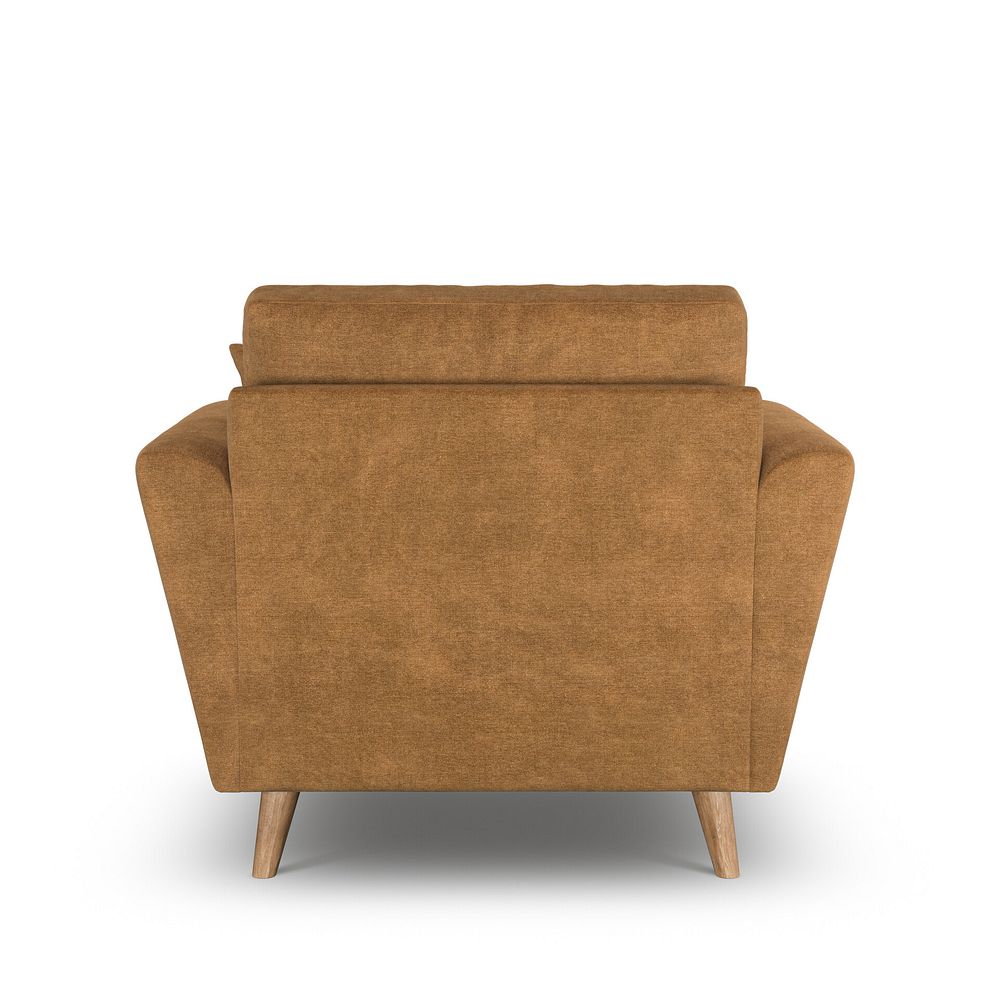 Emery Armchair in Freya Ochre Fabric 5