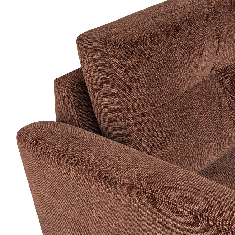 Emery Armchair in Freya Rust Fabric 8
