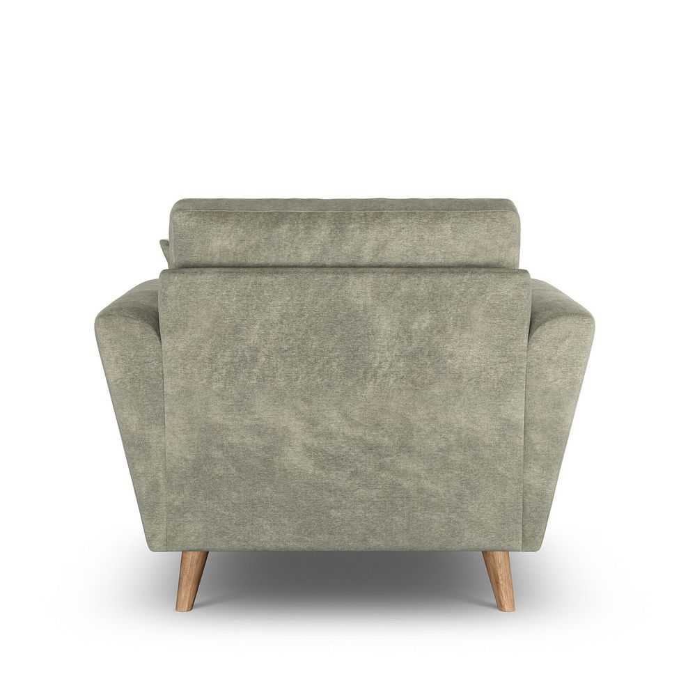 Emery Armchair in Freya Soft Fern Fabric 5