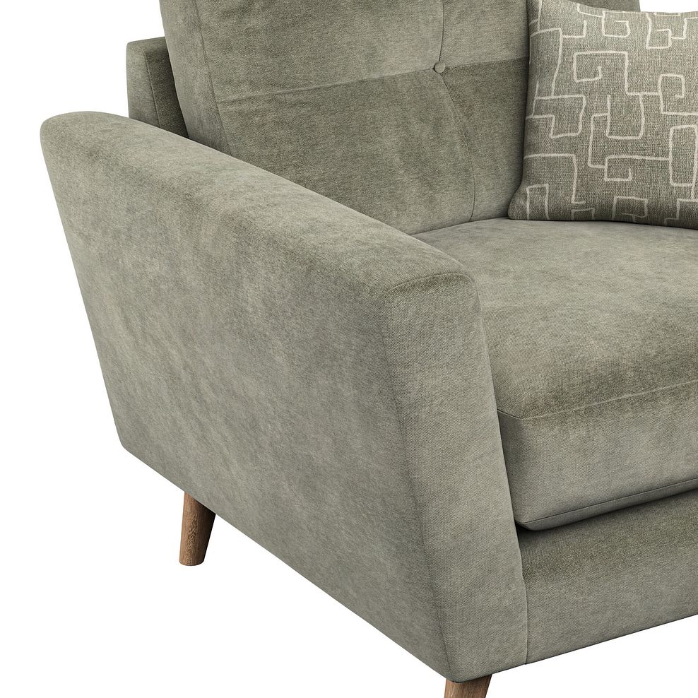 Emery Armchair in Freya Soft Fern Fabric 6