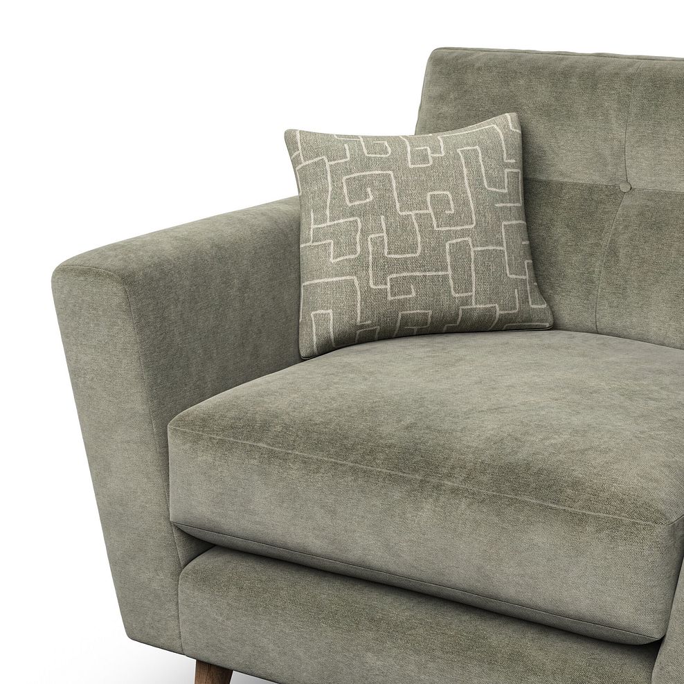 Emery Armchair in Freya Soft Fern Fabric 7