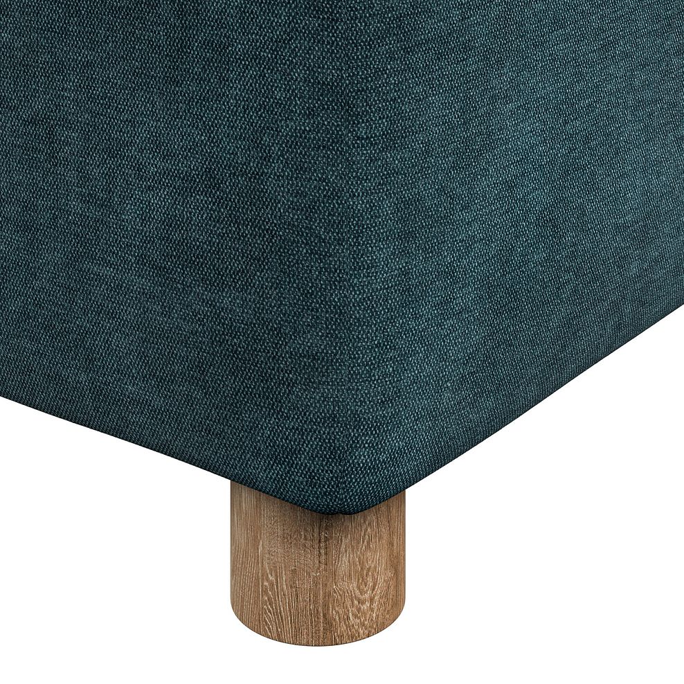 Emery Storage Footstool in Deep Water Fabric 6