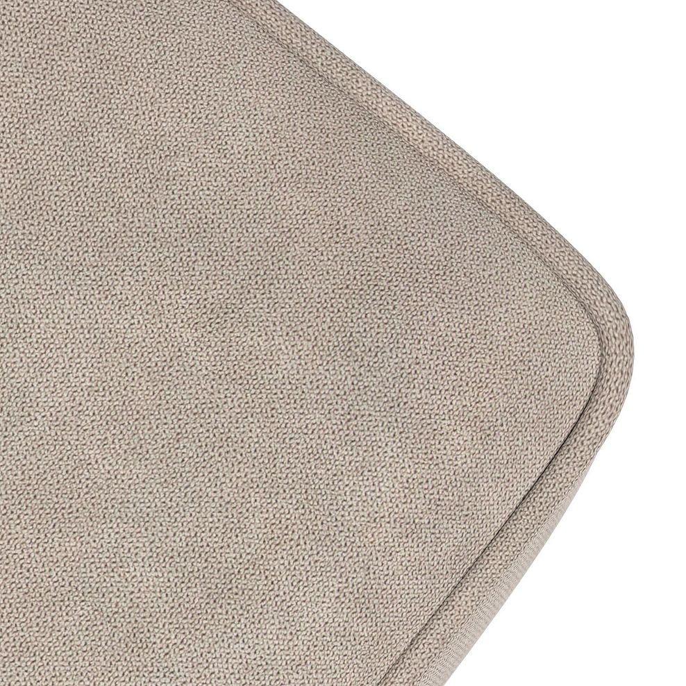 Emery Storage Footstool in  Freya Oatmeal Fabric 7