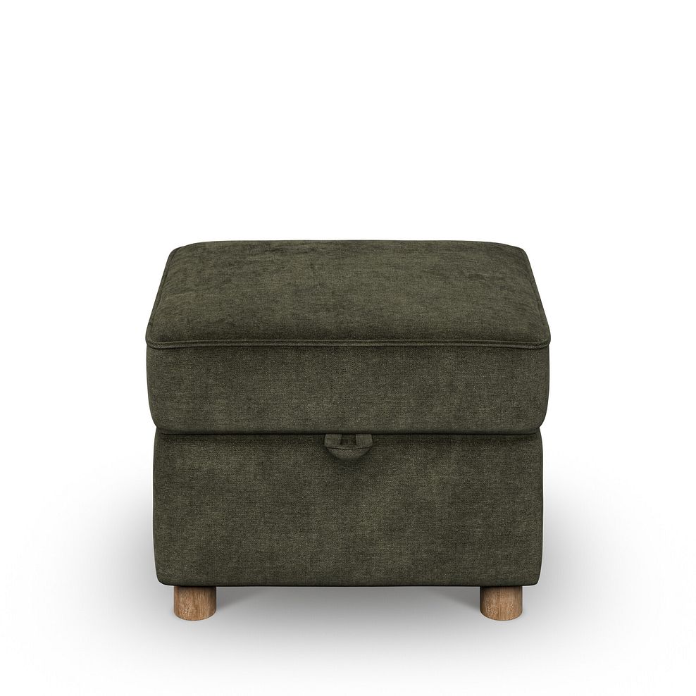 Emery Storage Footstool in Freya Palmer Fabric 3