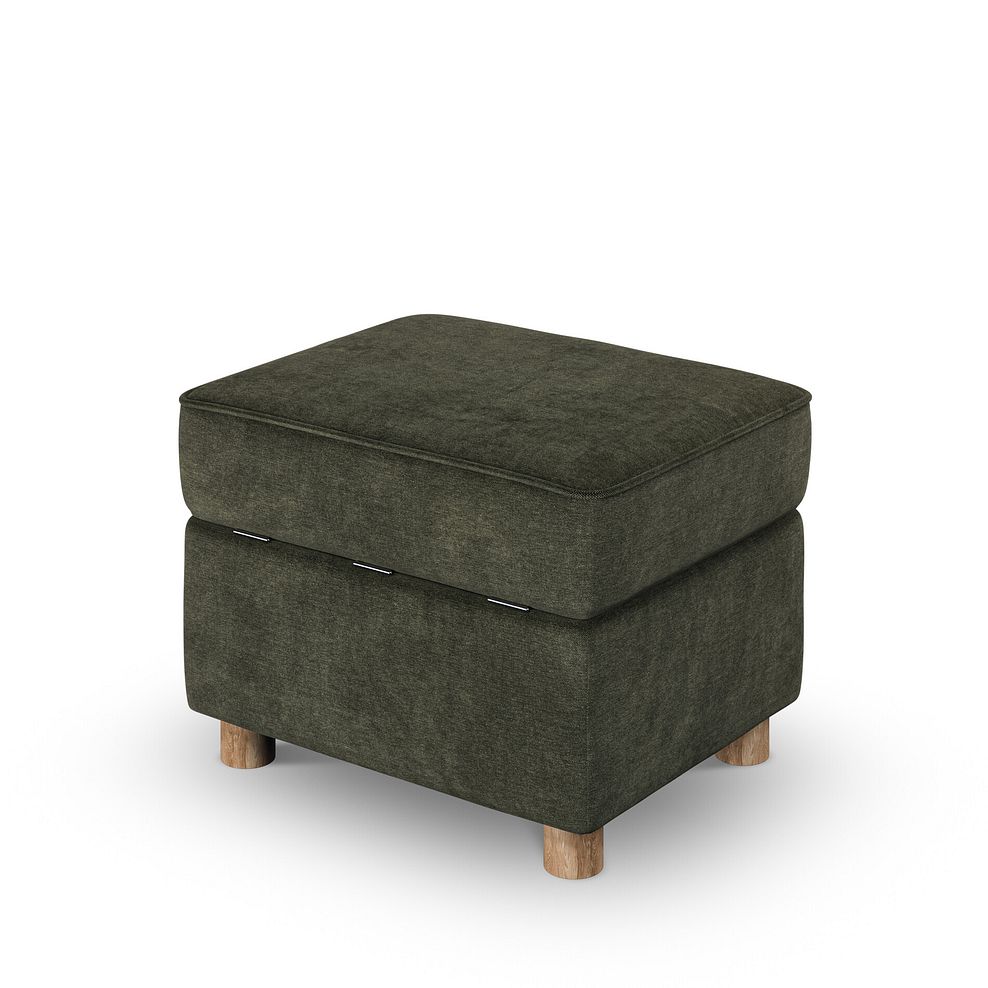 Emery Storage Footstool in Freya Palmer Fabric 4
