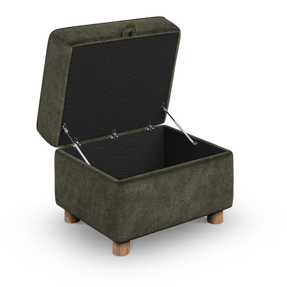 Emery Storage Footstool in Freya Palmer Fabric 2
