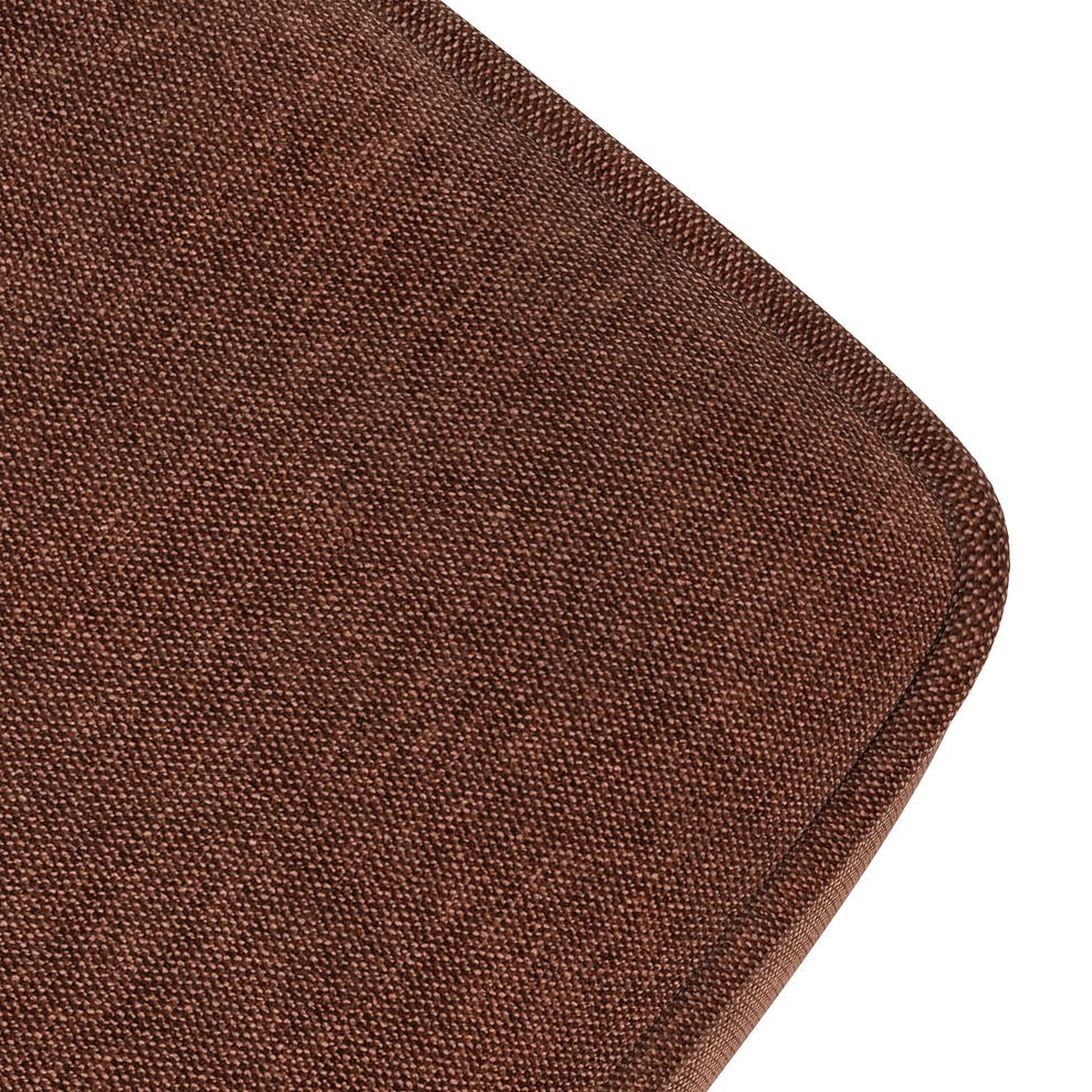 Emery Storage Footstool in Freya Rust Fabric 7