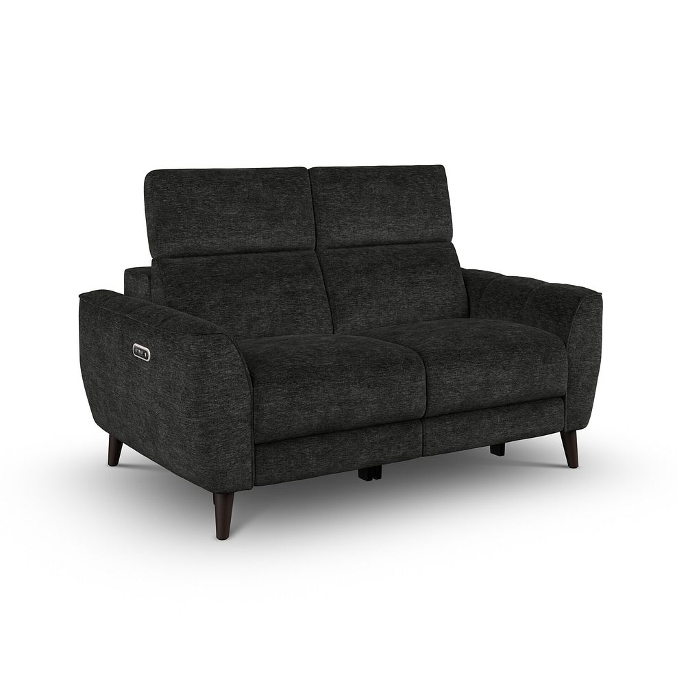Emilia 2 Seater Electric Recliner Sofa with Power Ratchet Headrests in Montreal Slate Fabric 5