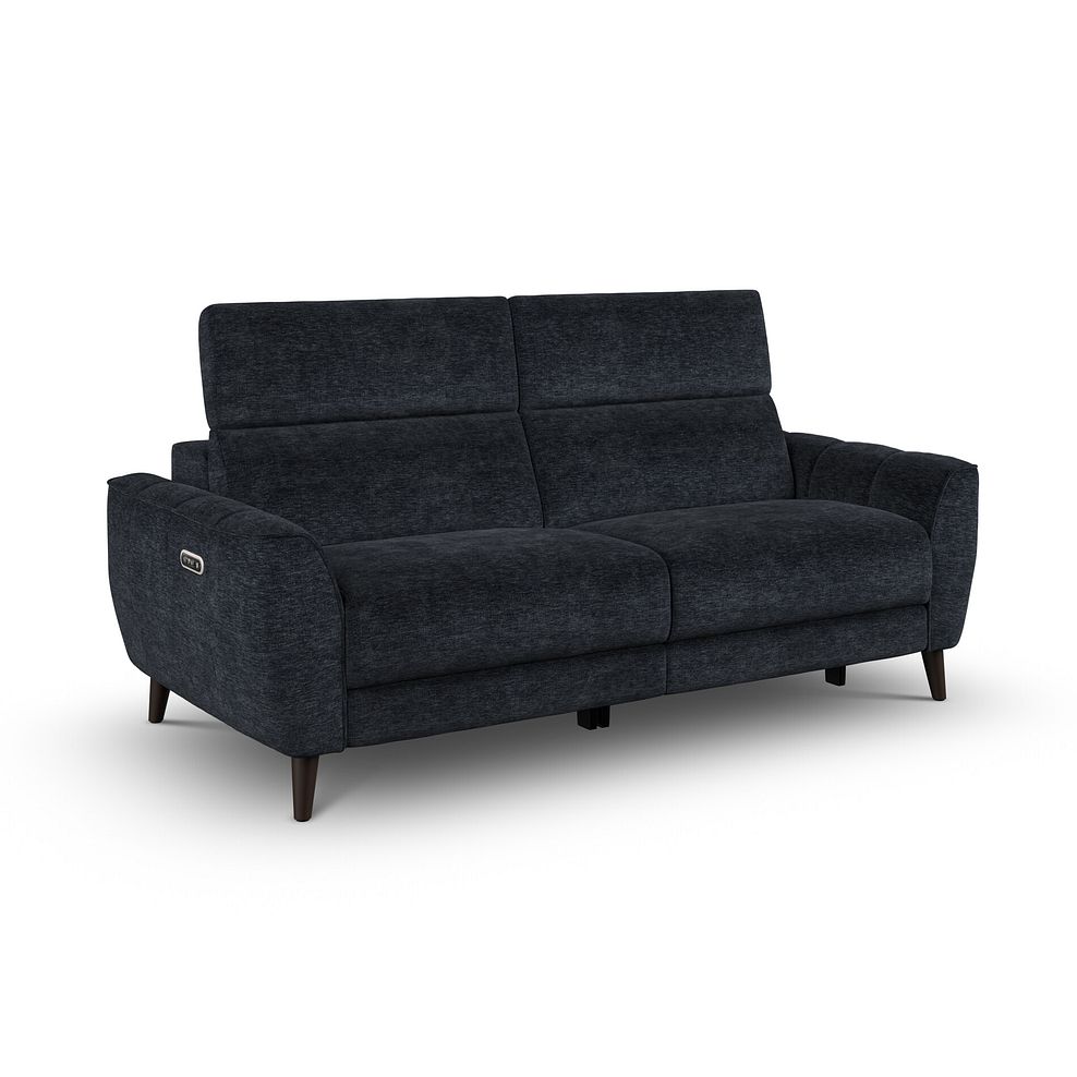 Emilia 3 Seater Electric Recliner Sofa with Power Ratchet Headrests in Montreal Denim Fabric 5