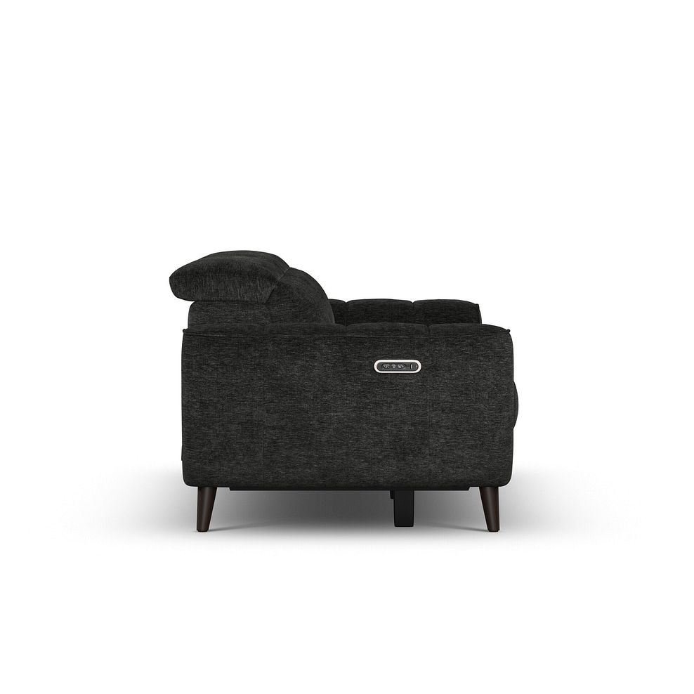 Emilia 3 Seater Electric Recliner Sofa with Power Ratchet Headrests in Montreal Slate Fabric 8