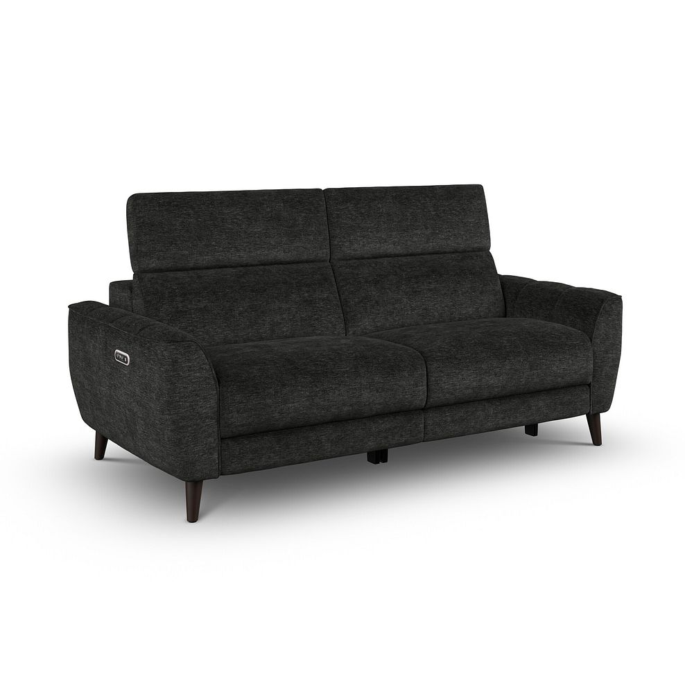 Emilia 3 Seater Electric Recliner Sofa with Power Ratchet Headrests in Montreal Slate Fabric 5