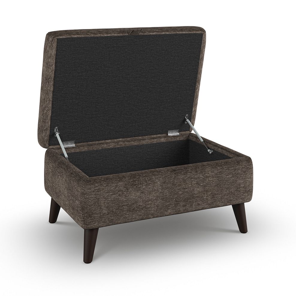 Emilia Storage Footstool in Montreal Mole Fabric 3