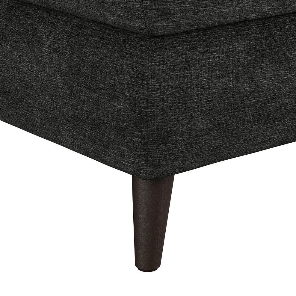 Emilia Storage Footstool in Montreal Slate Fabric 5