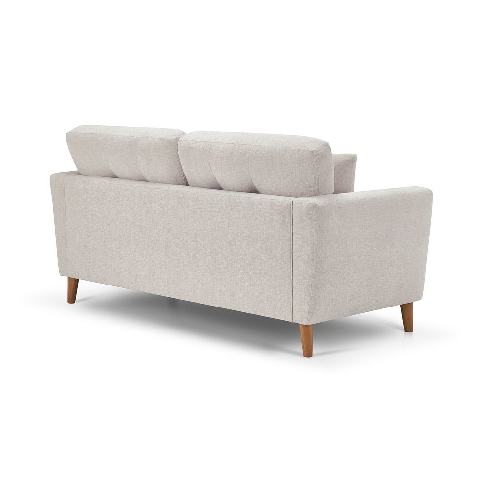 Eton 3 Seater Sofa in Cherub Cream Fabric 6