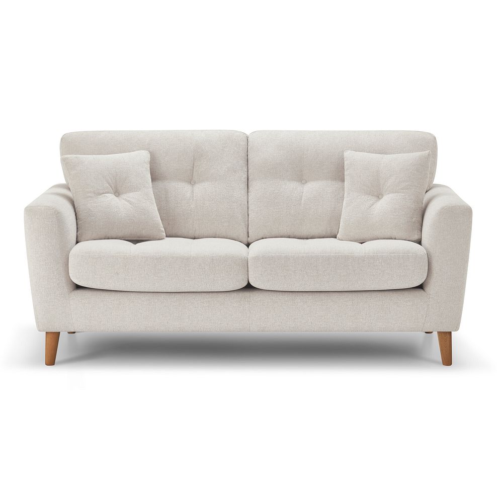 Eton 3 Seater Sofa in Cherub Cream Fabric 4
