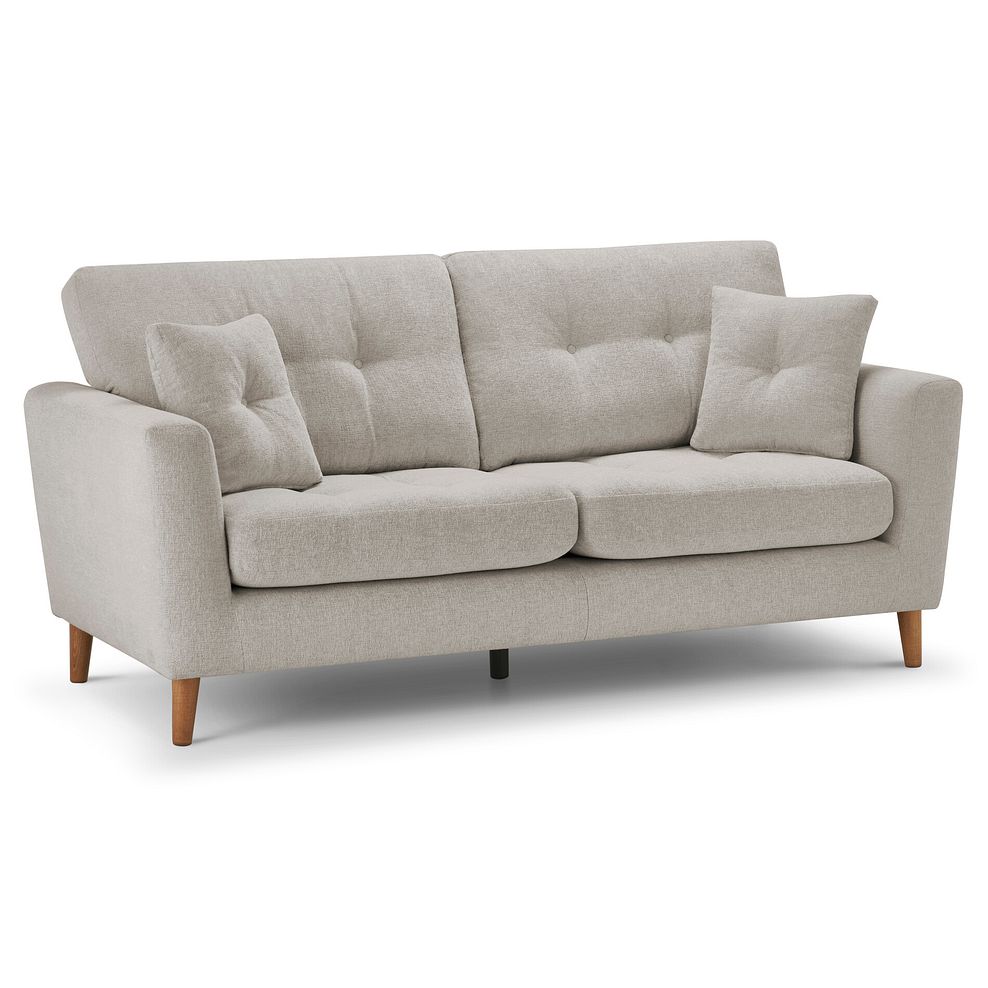 Eton 4 Seater Sofa in Cherub Biscuit Fabric 1