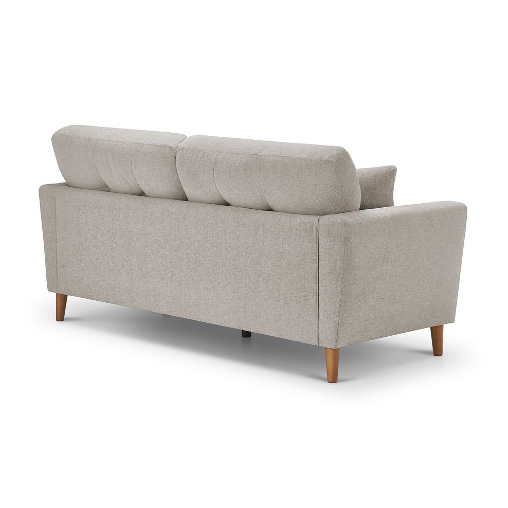 Eton 4 Seater Sofa in Cherub Biscuit Fabric 4