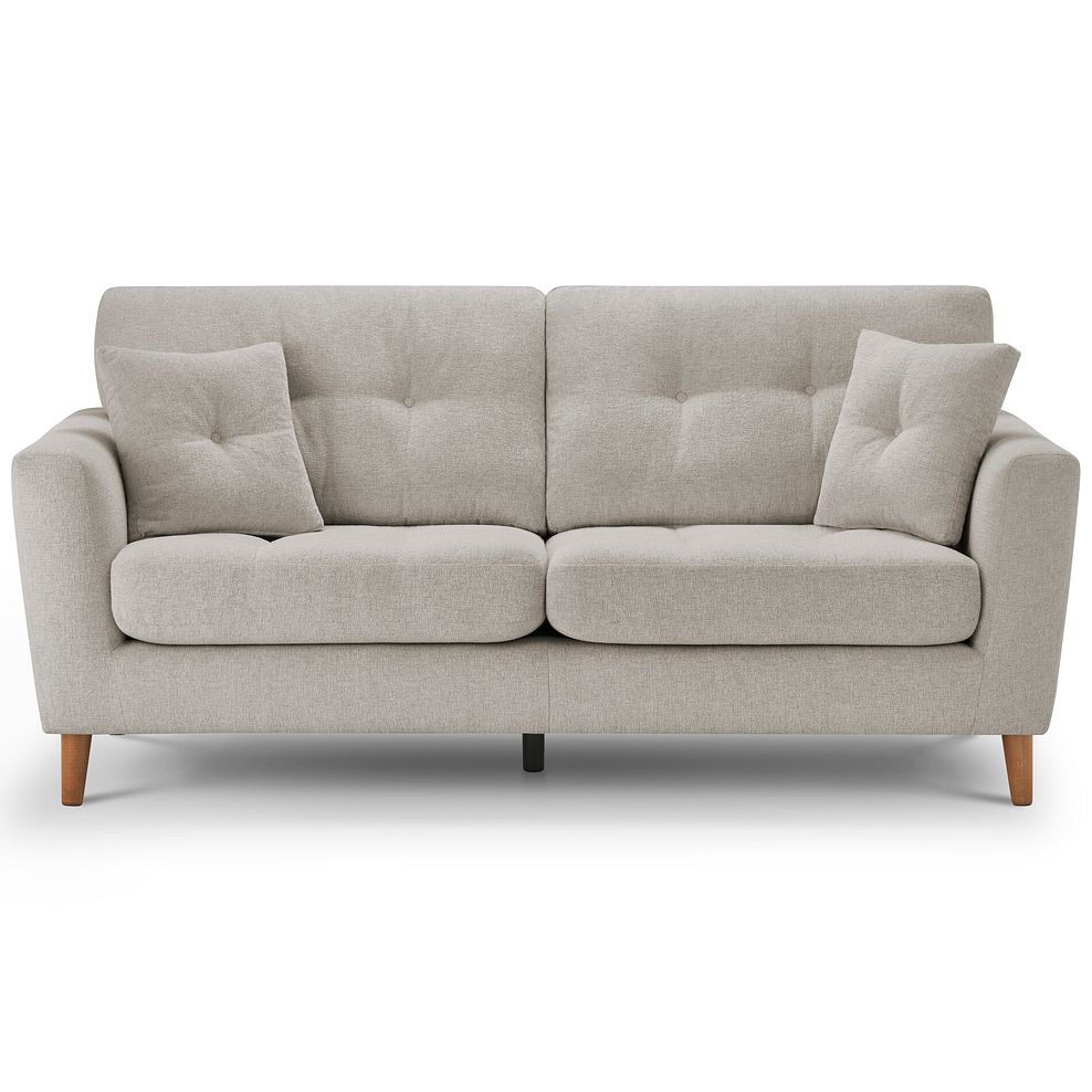 Eton 4 Seater Sofa in Cherub Biscuit Fabric 2