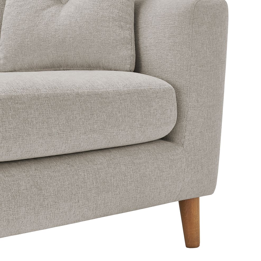 Eton 4 Seater Sofa in Cherub Biscuit Fabric 7