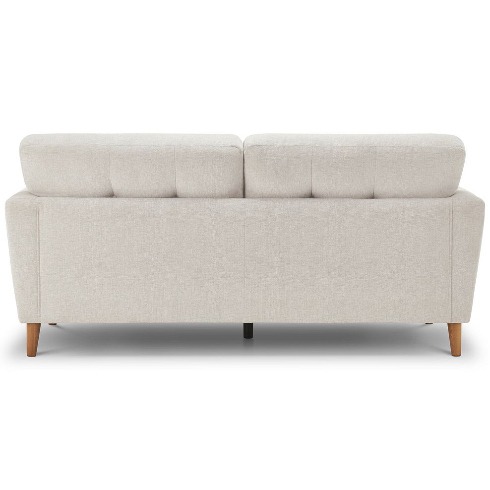Eton 4 Seater Sofa in Cherub Cream Fabric 7