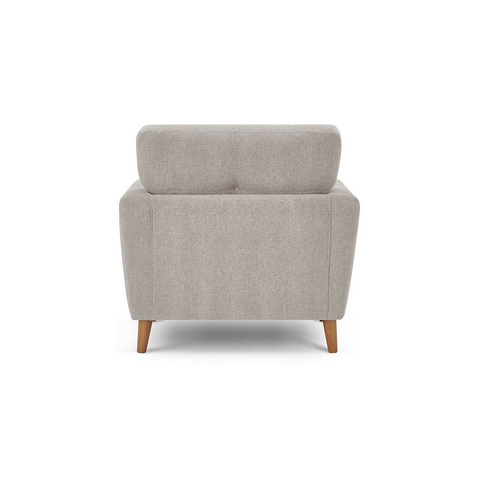 Eton Armchair in Cherub Biscuit Fabric 5