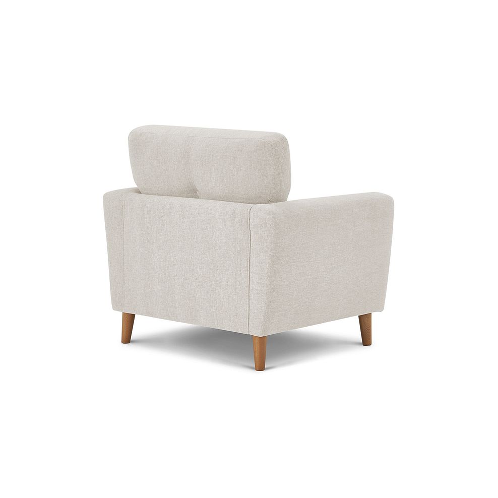 Eton Armchair in Cherub Cream Fabric 4