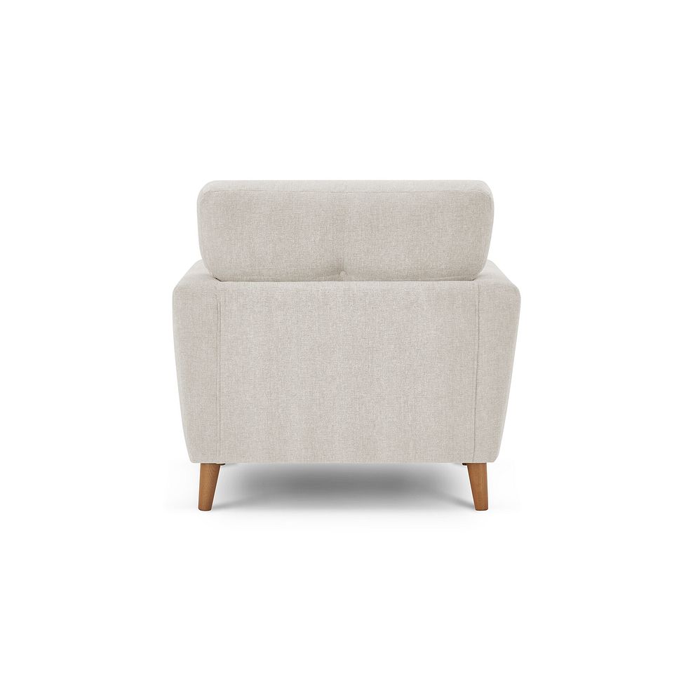 Eton Armchair in Cherub Cream Fabric 5