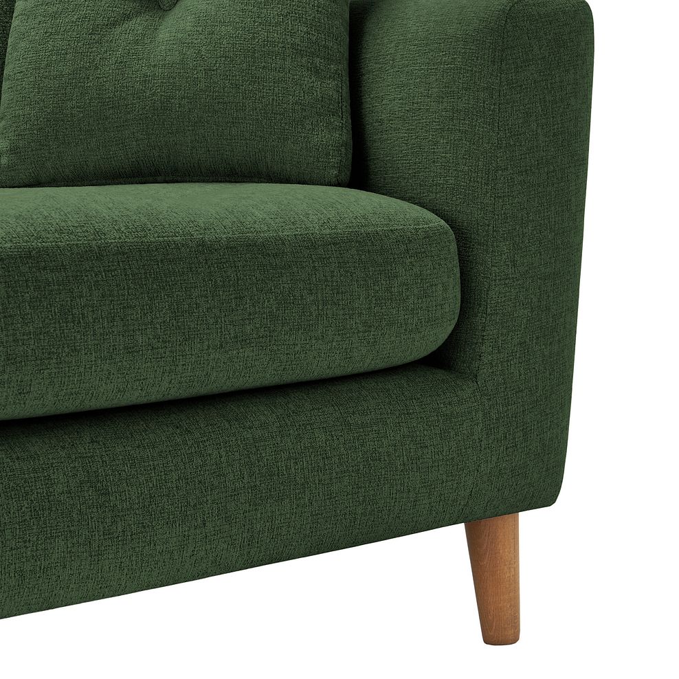 Eton Armchair in Cherub Olive Fabric 7