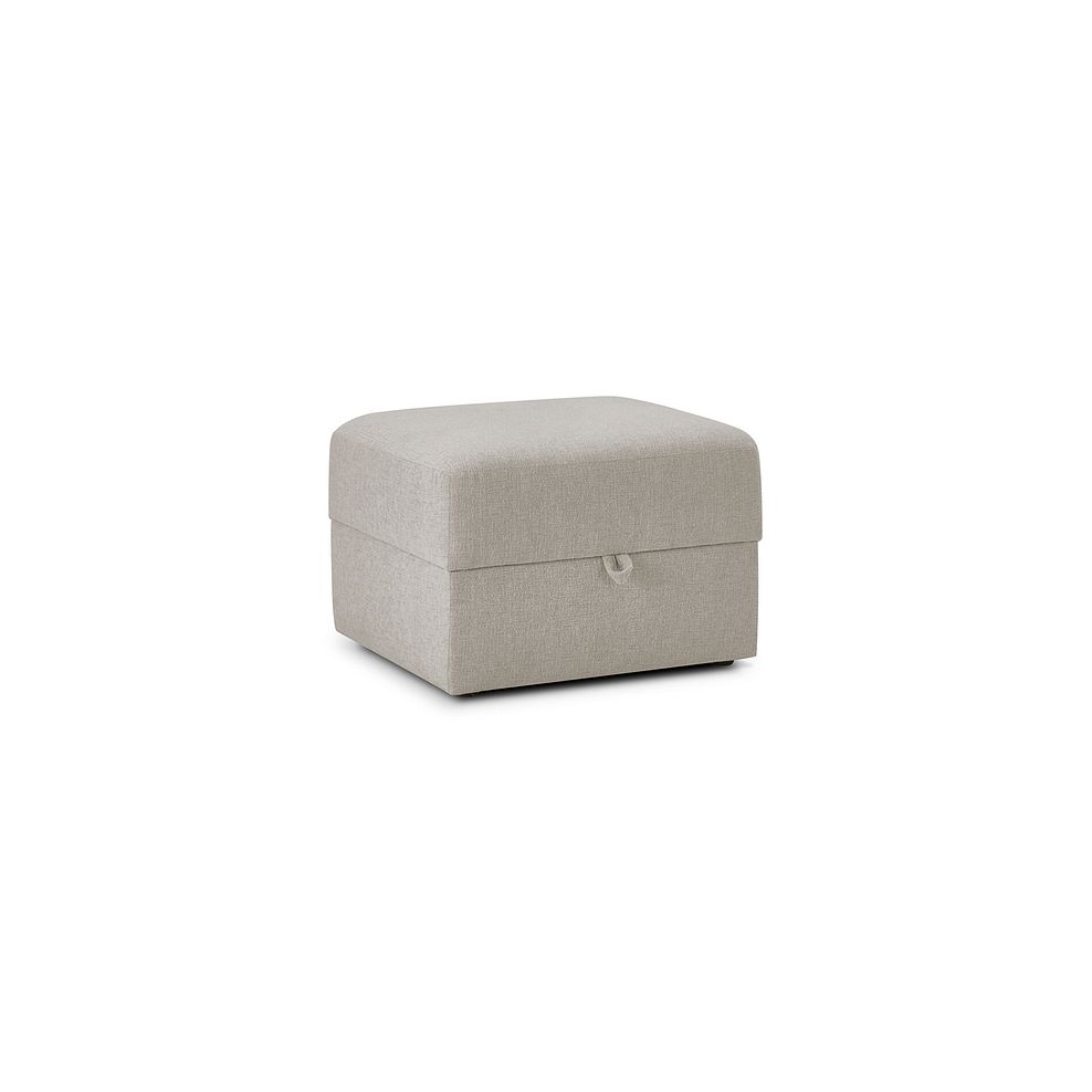 Eton Storage Footstool in Cherub Biscuit Fabric 1