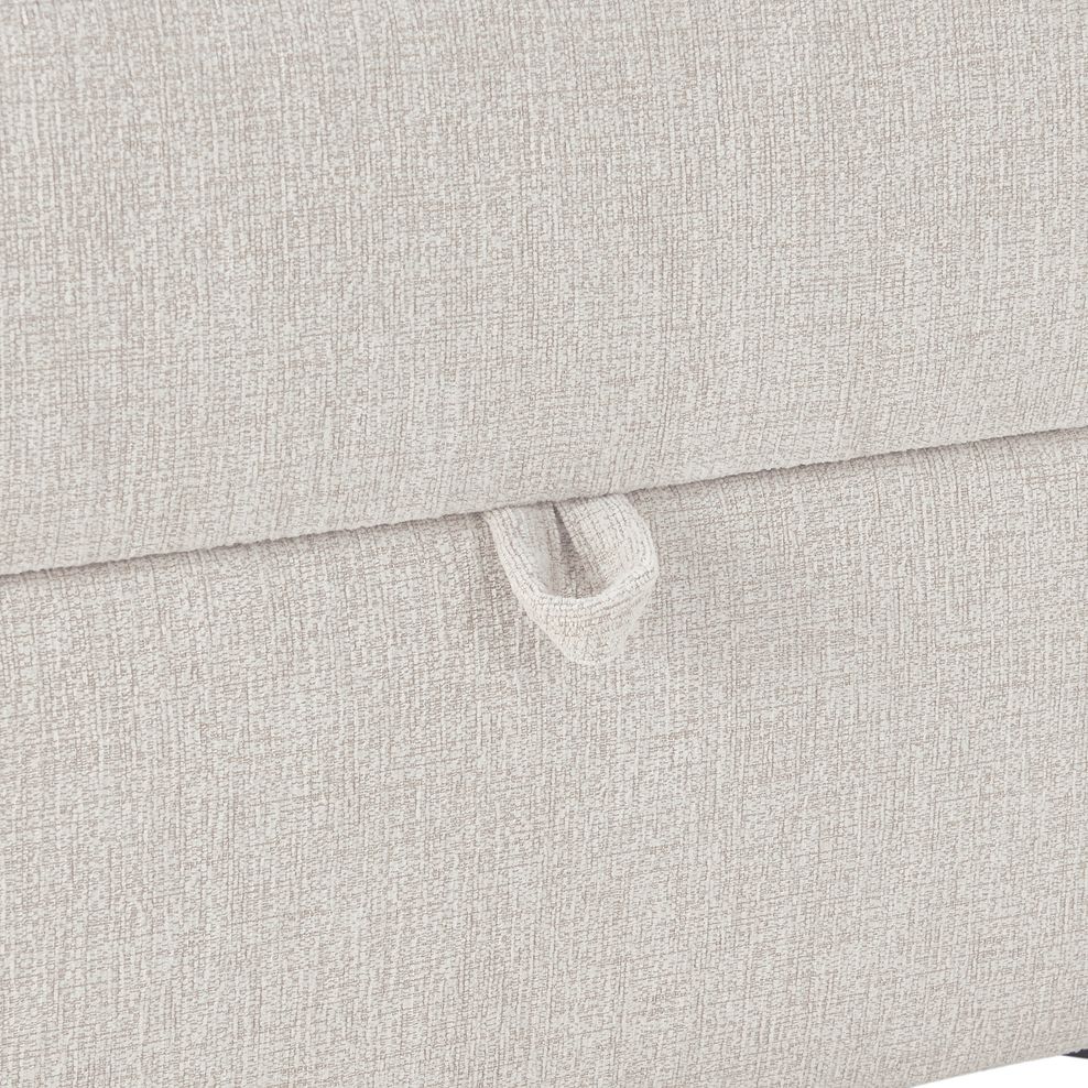 Eton Storage Footstool in Cherub Cream Fabric 9