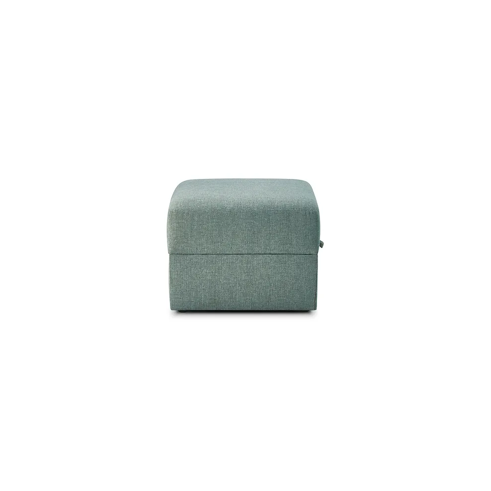 Eton Storage Footstool in Cherub Duck Egg Fabric 4