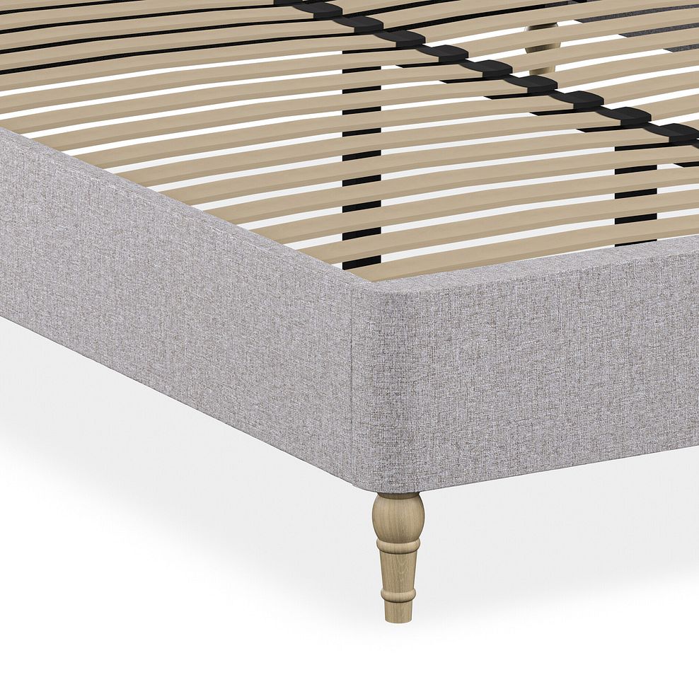 Evesham King-size Bed in Carina Dove Fabric 5