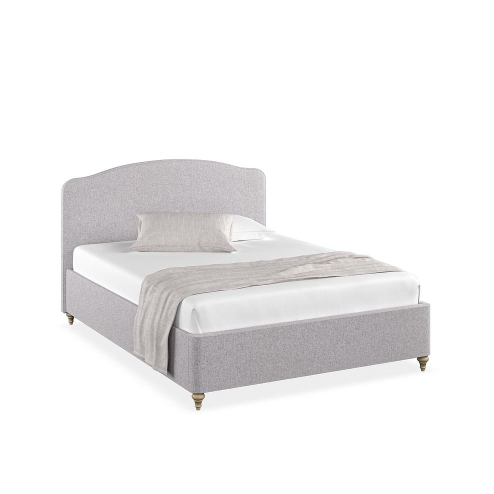 Evesham King-size Ottoman Storage Bed in Carina Dove Fabric 1