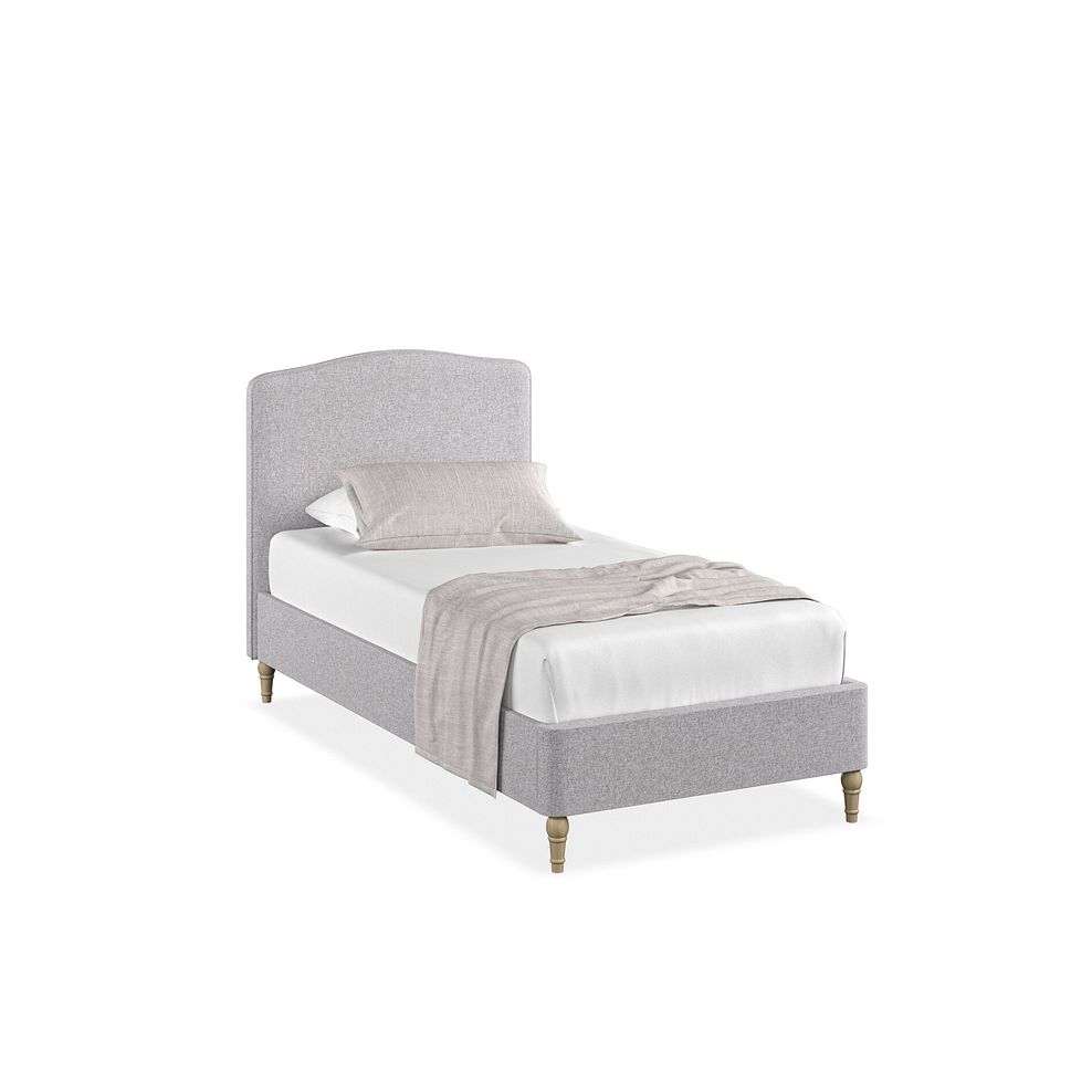 Evesham Single Bed in Carina Dove Fabric 1